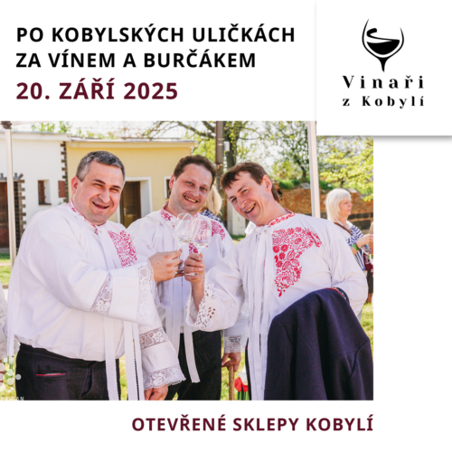 Po kobylských uličkách za vínem a burčákem 2025